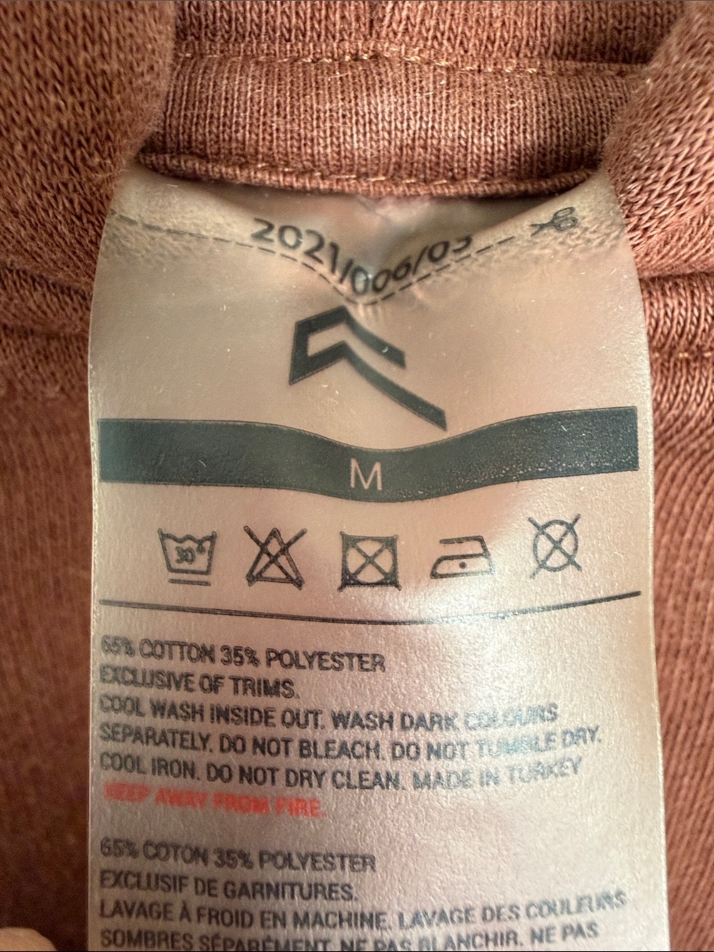 Oner Active Hoodie Deep Cocoa Sporty Activewear - Picture 3 of 6